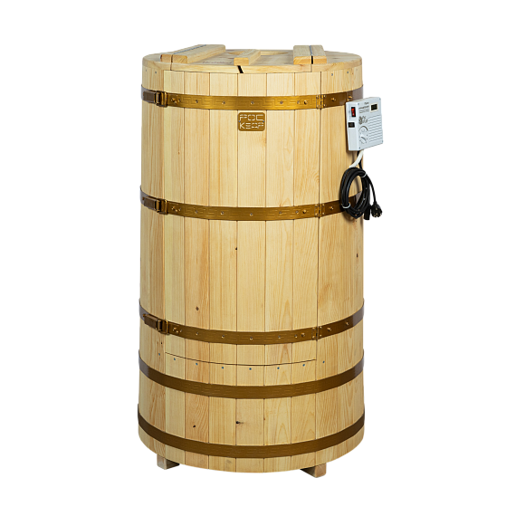 Кедровая бочка, диаметром 77 см.